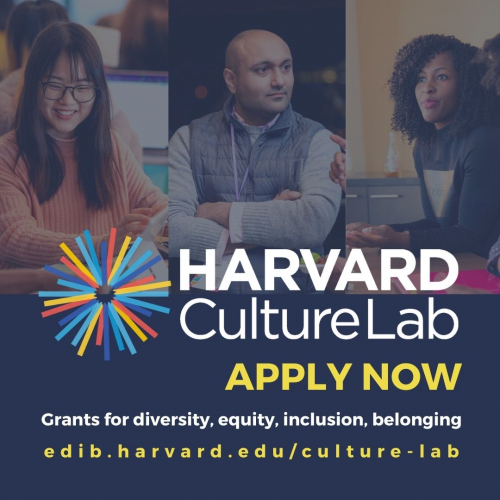 Harvard Culture Lab Virtual Open House Flyer